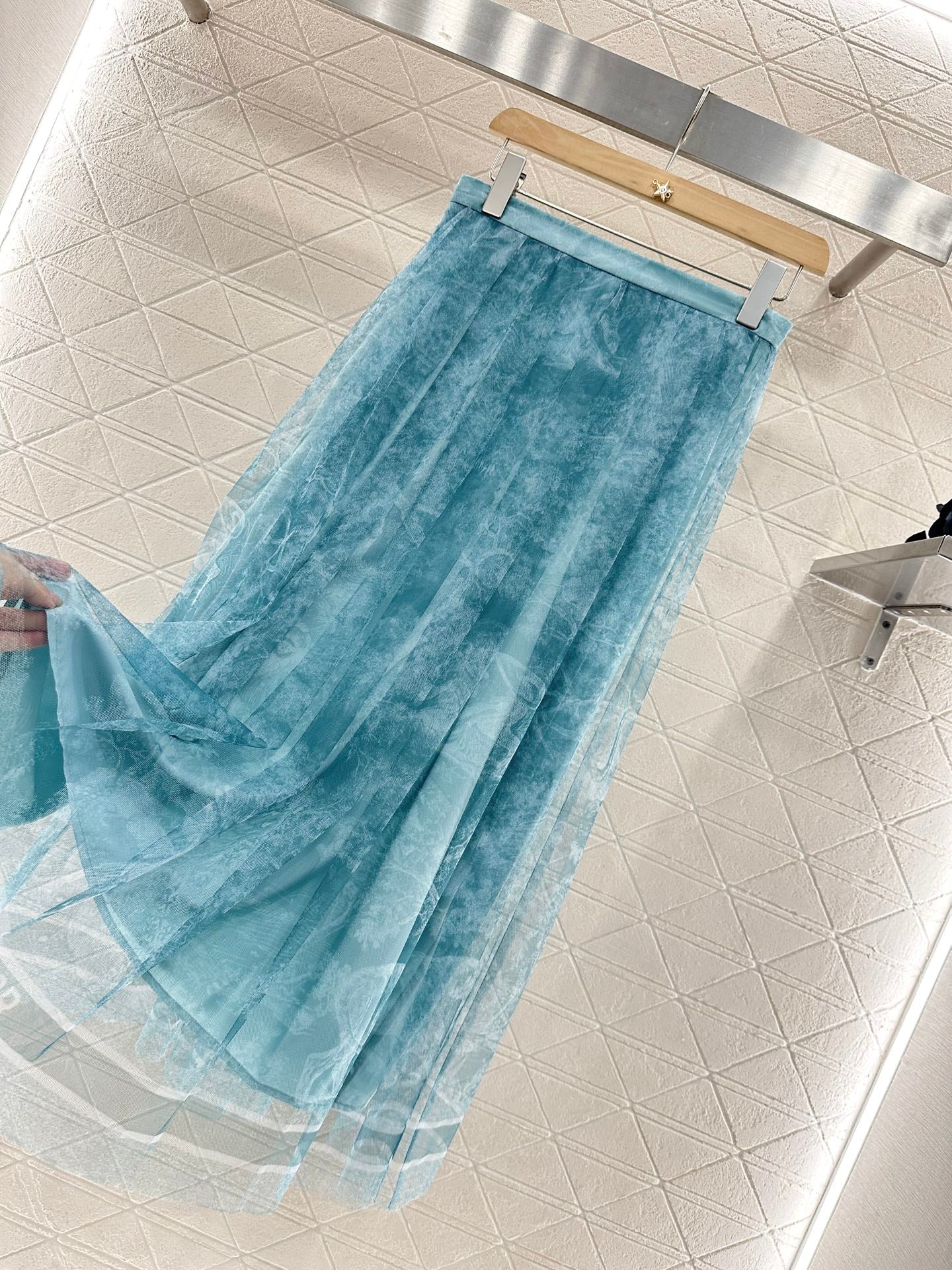 D 2025 new product High waist tulle skirt