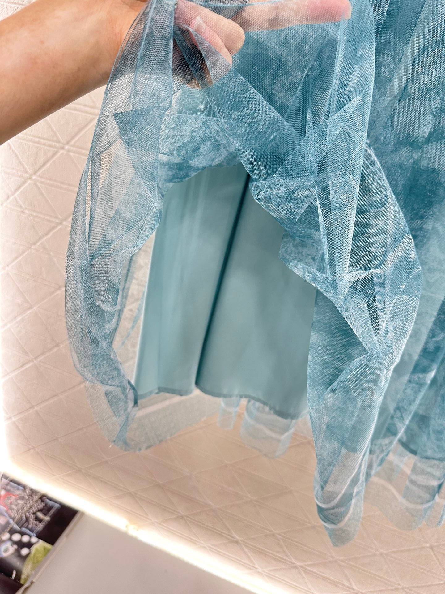 D 2025 new product High waist tulle skirt
