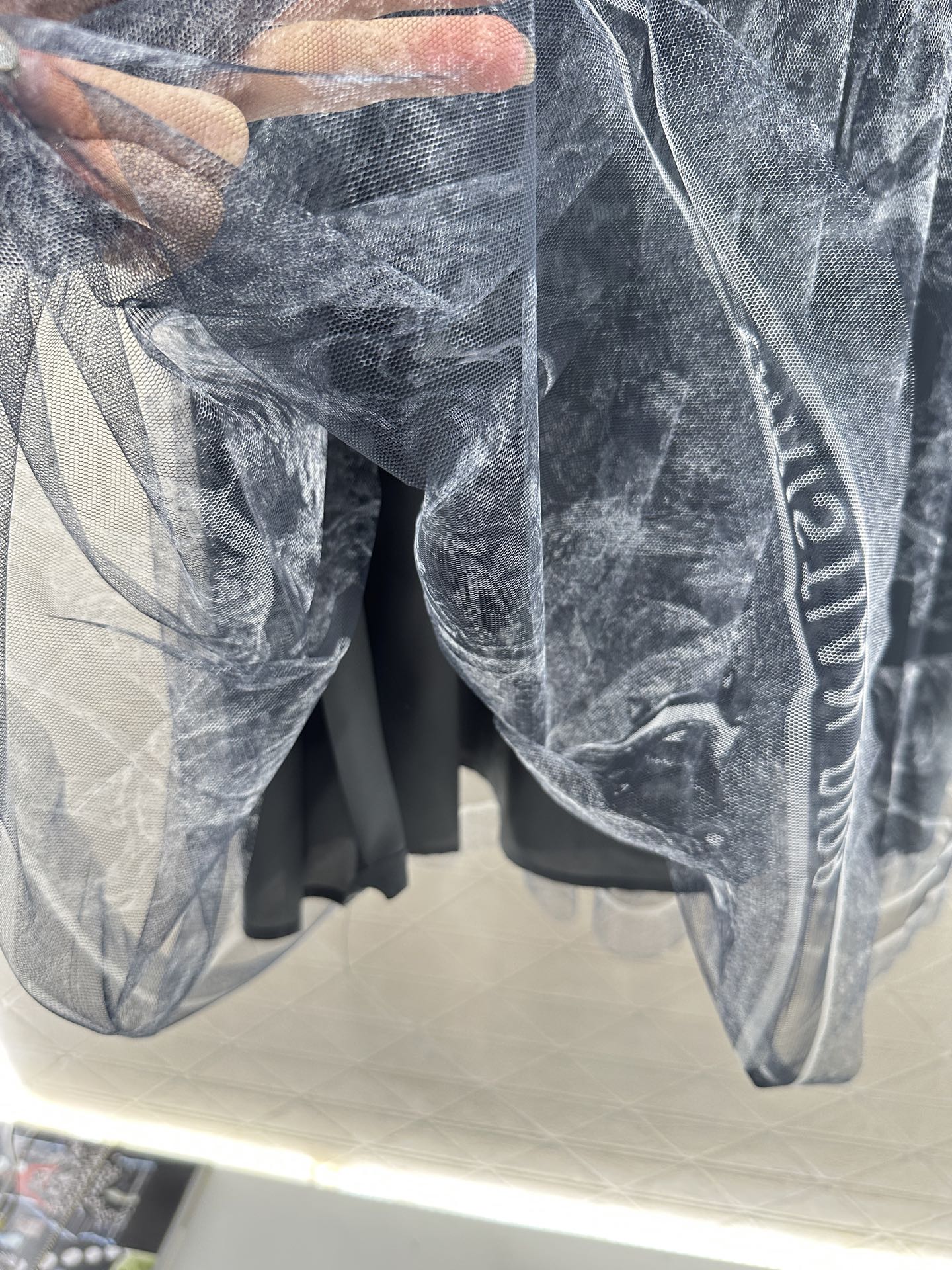 D 25 nouveau produit Jupe en tulle taille haute 