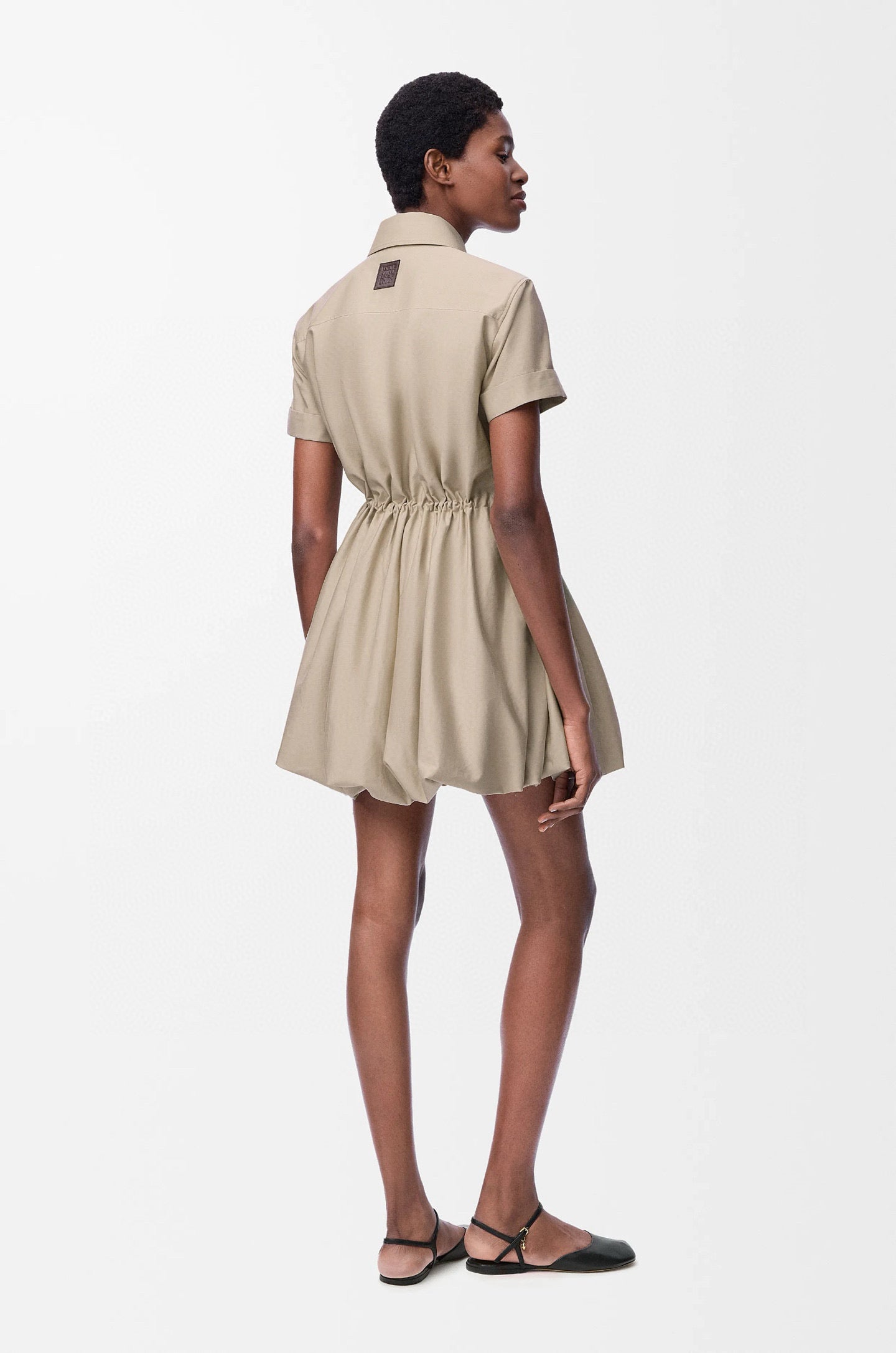 LO 25 new product Drawstring flower bud dress