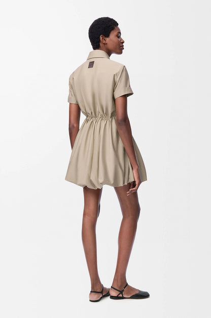 LO 25 new product Drawstring flower bud dress