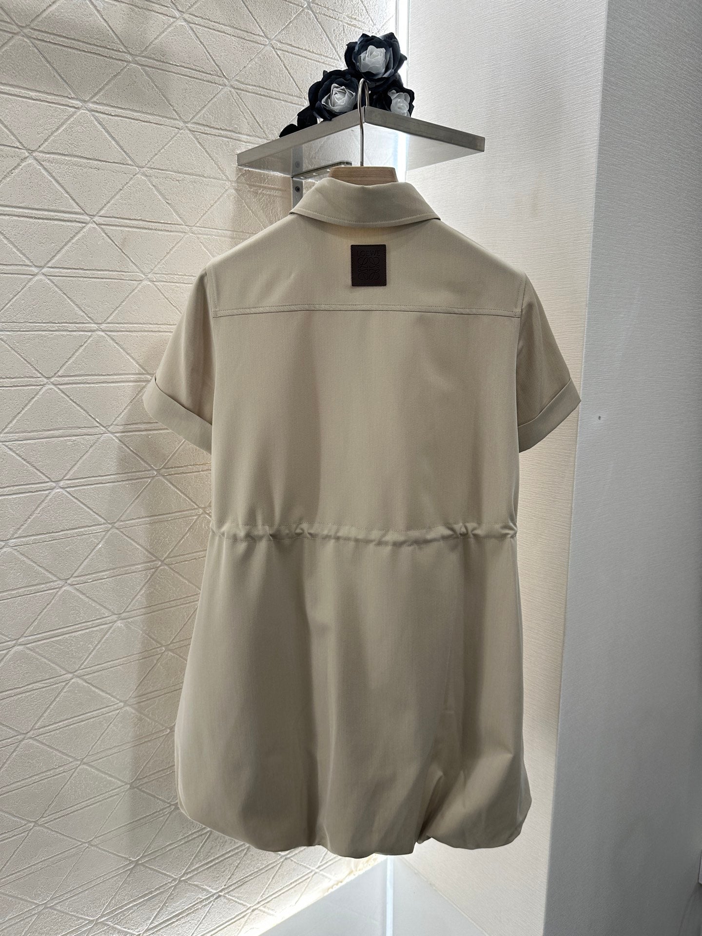 LO 25 new product Drawstring flower bud dress