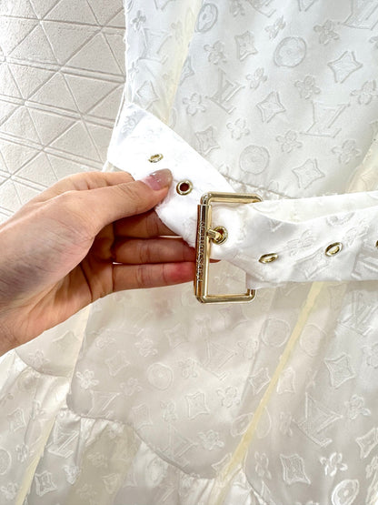 L 25 new arrival Belt sleeveless dress