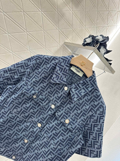 F 2025 new products Jacket and shorts set