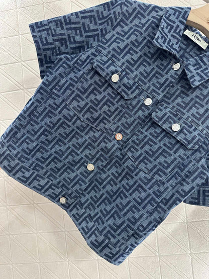 F 2025 new products Jacket and shorts set