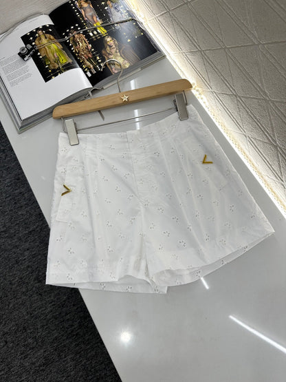 V 2025 new products Shirt and shorts set