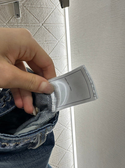 C 2025 new product Denim skirt with hem