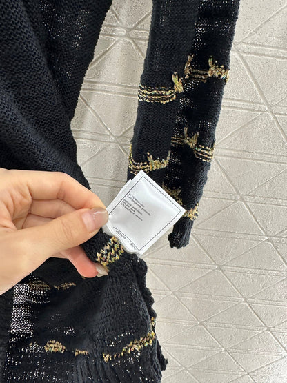 C 2025 new product Embroidered knitted dress