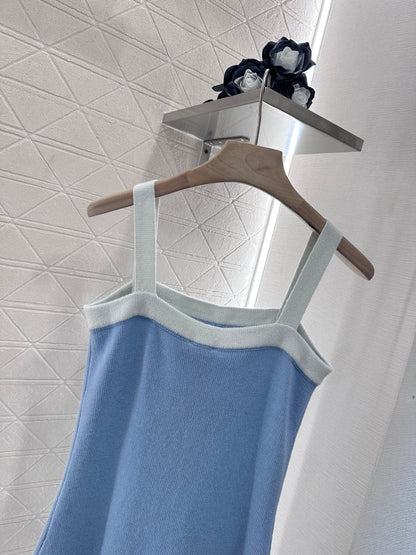 C 2025 new product Knitted suspender skirt
