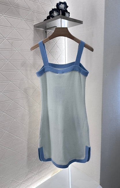 C 2025 new product Knitted suspender skirt