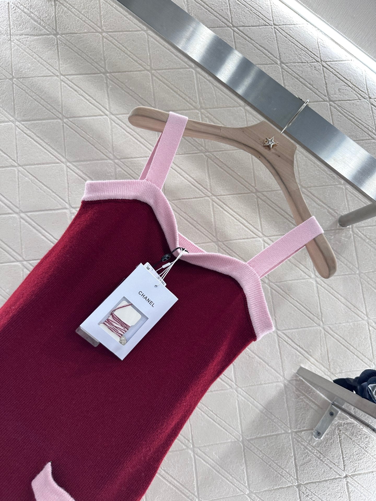 C 2025 neues Produkt Gestrickter Hosenträgerrock 