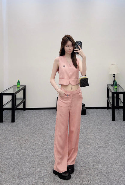 M 2025 new products Vest and trousers set