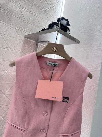 M 2025 new products Vest and trousers set