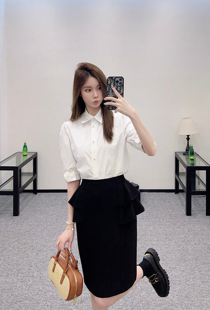 V 2025 new products Skirt suit