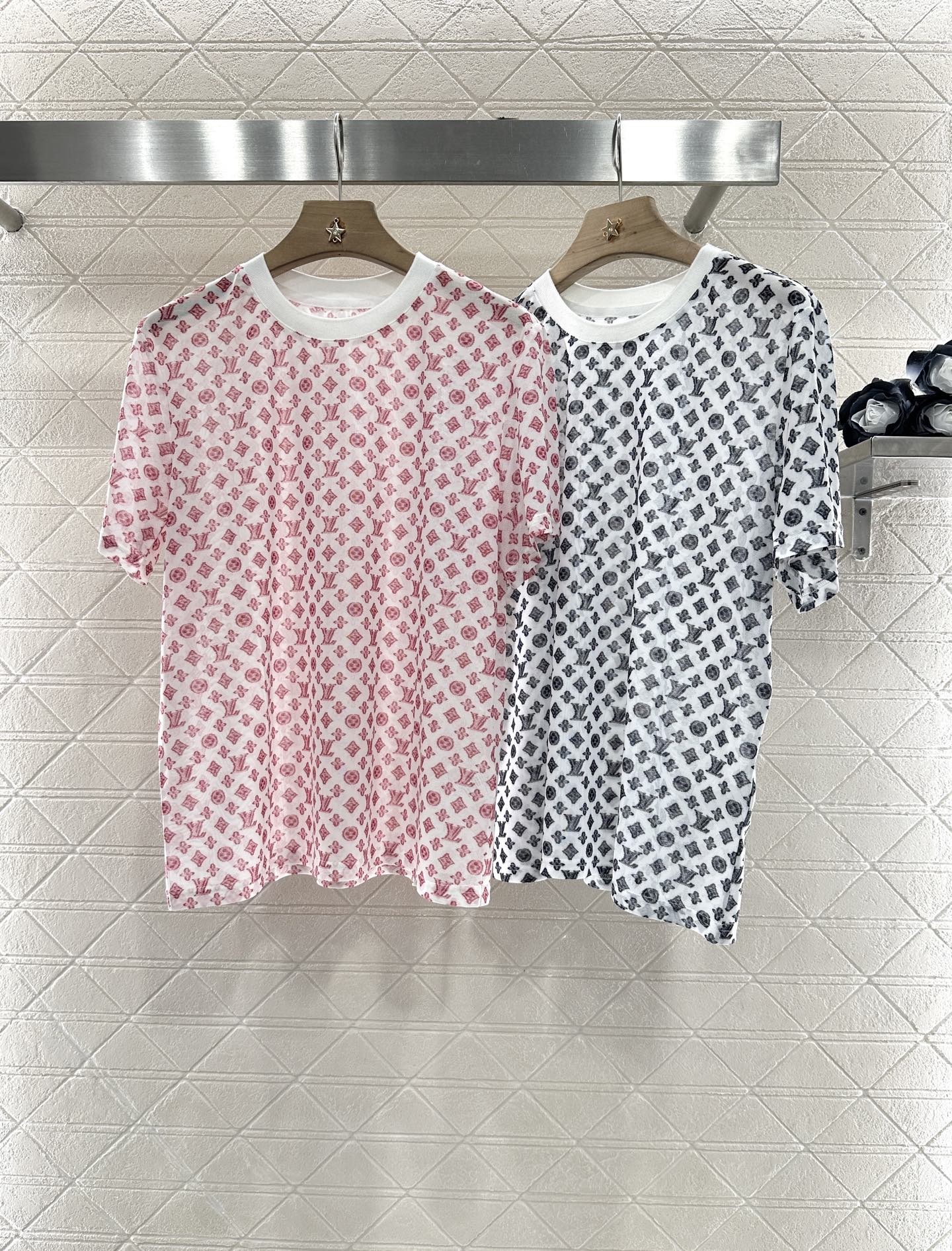 L 2025 new product Transparent short sleeves