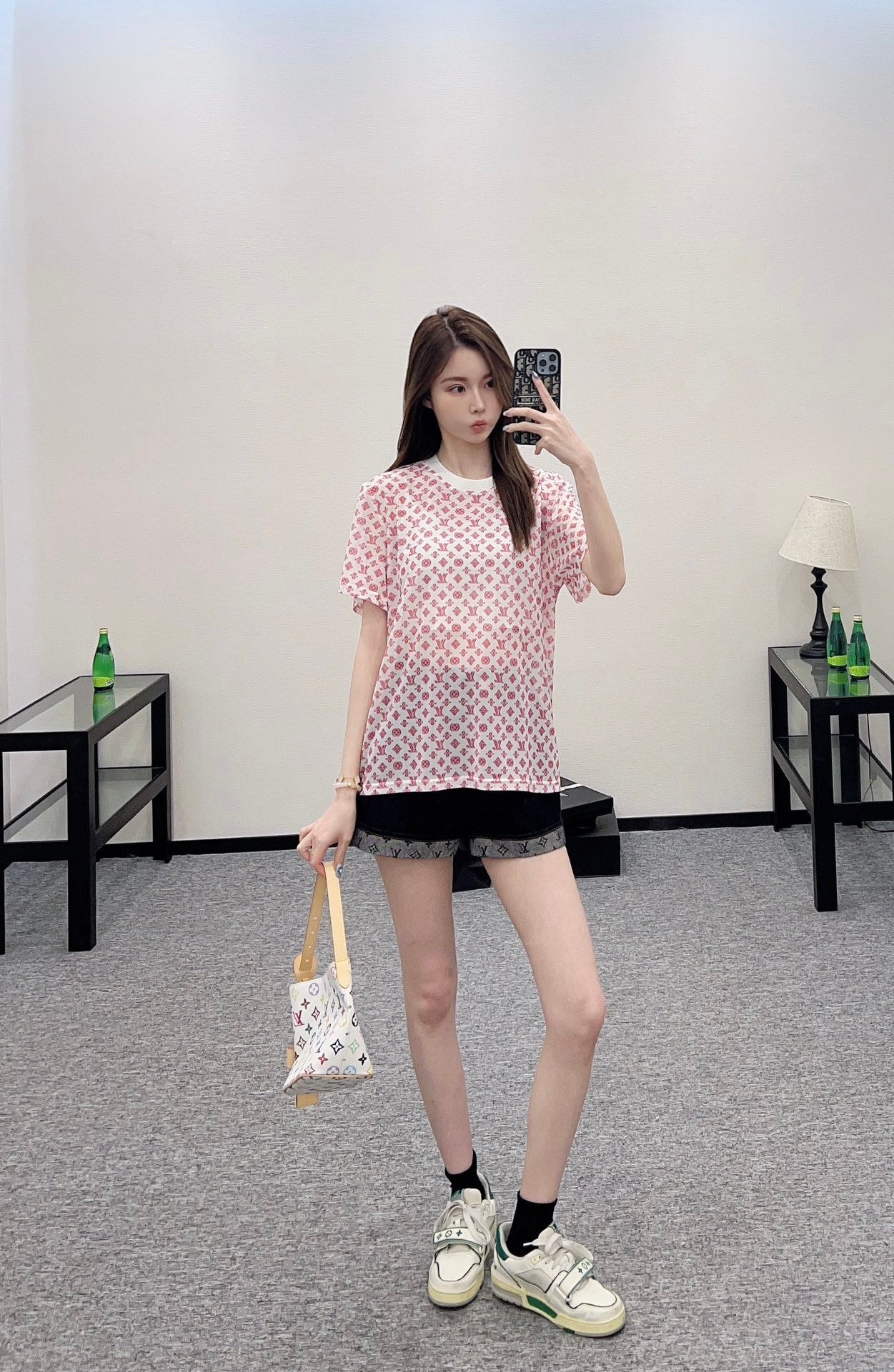 L 2025 new product Transparent short sleeves