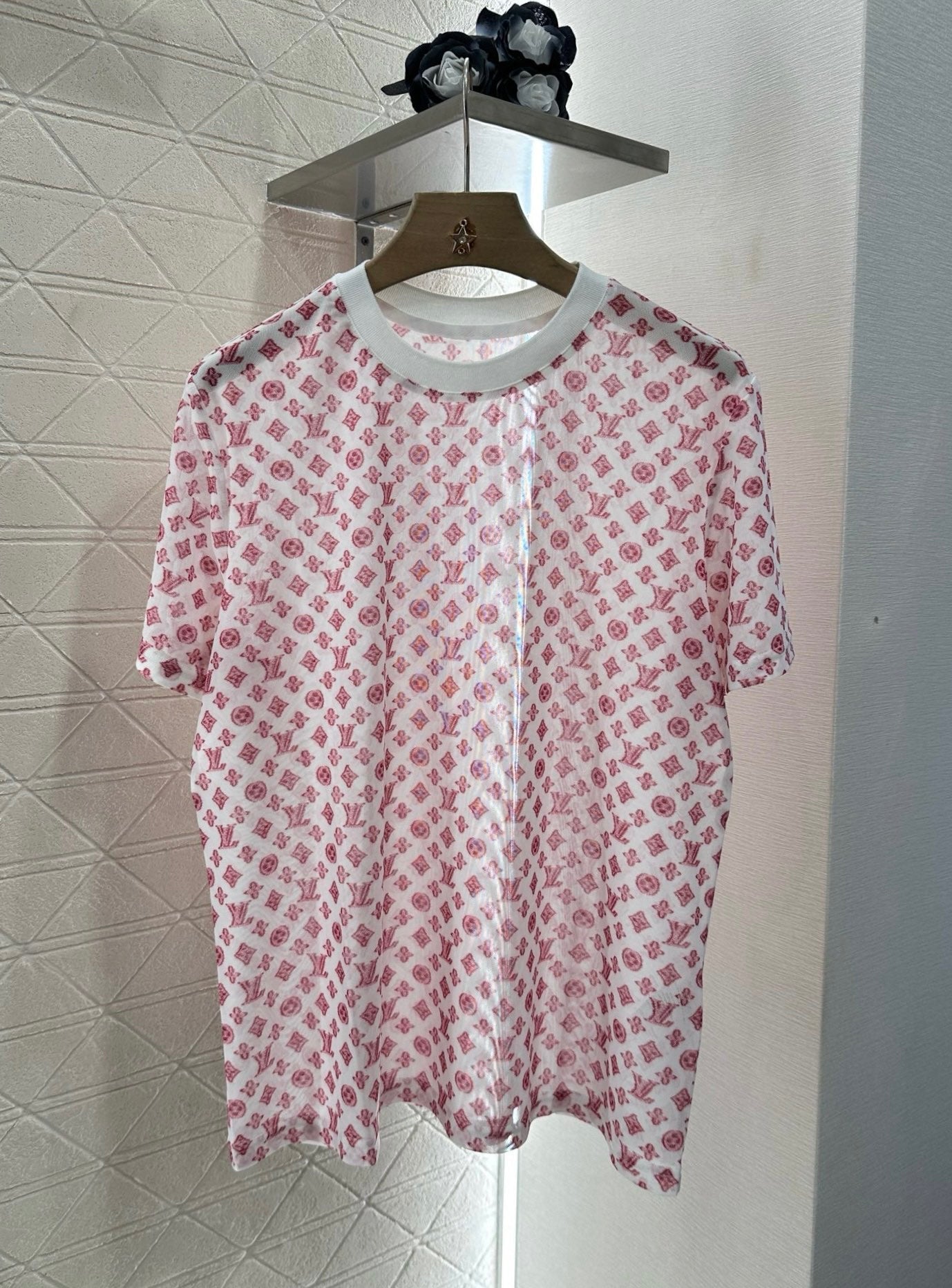 L 2025 new product Transparent short sleeves