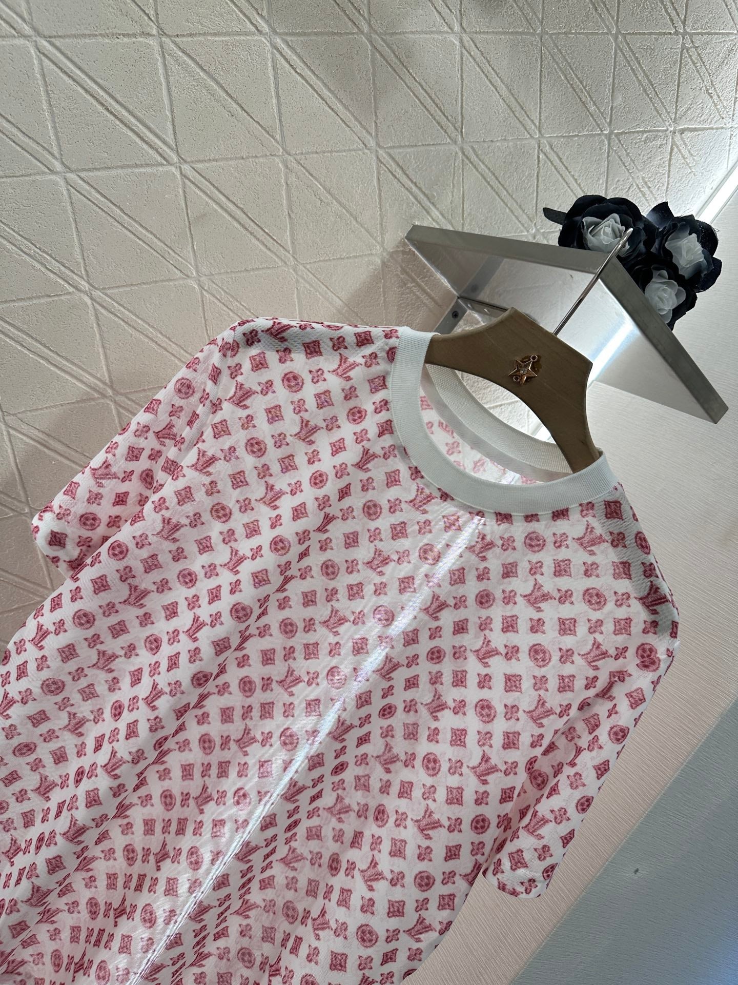 L 2025 new product Transparent short sleeves