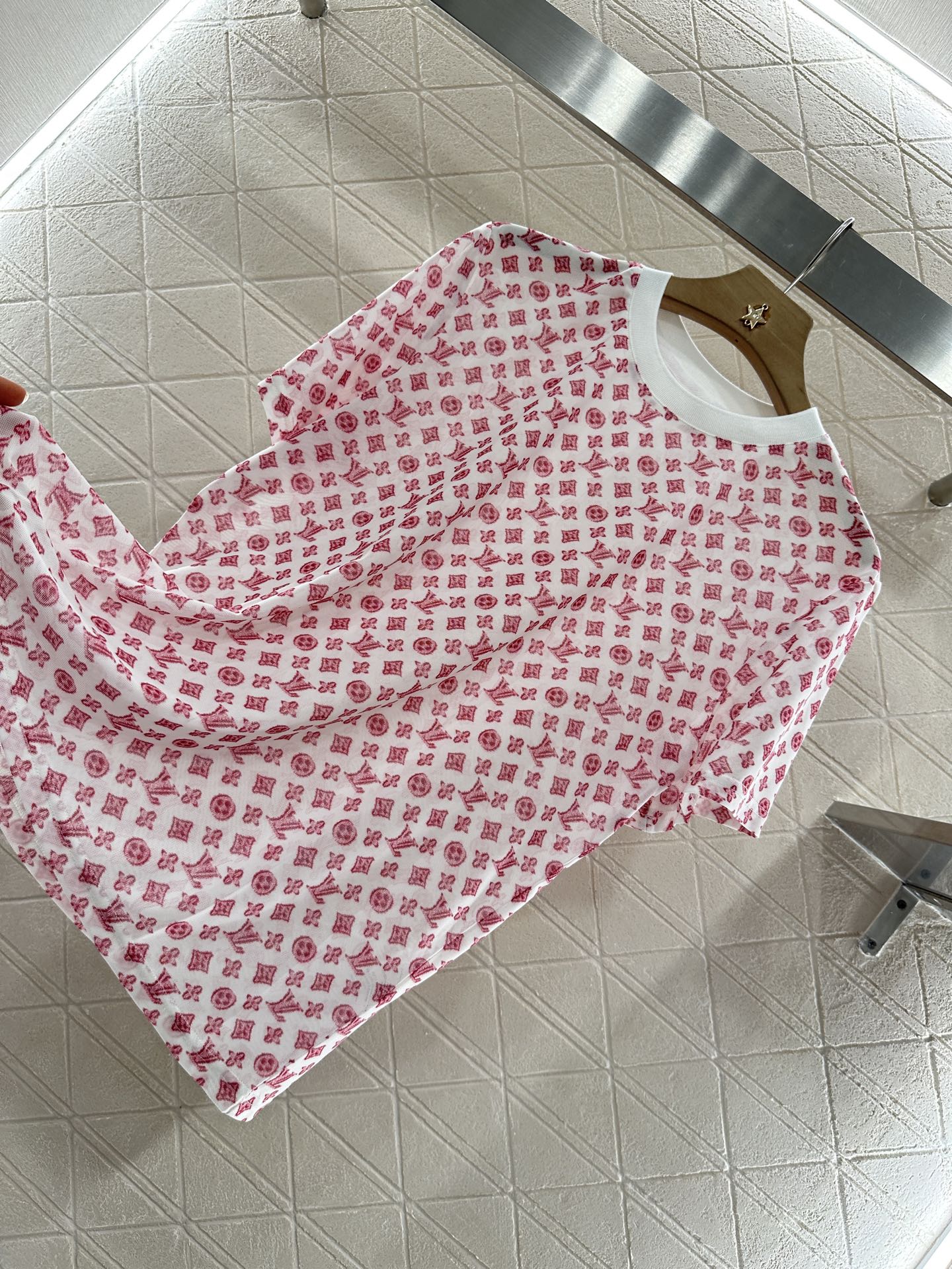 L 2025 new product Transparent short sleeves
