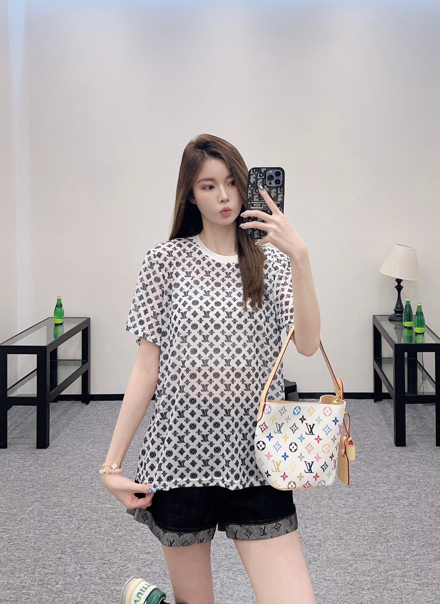 L 2025 new product Transparent short sleeves