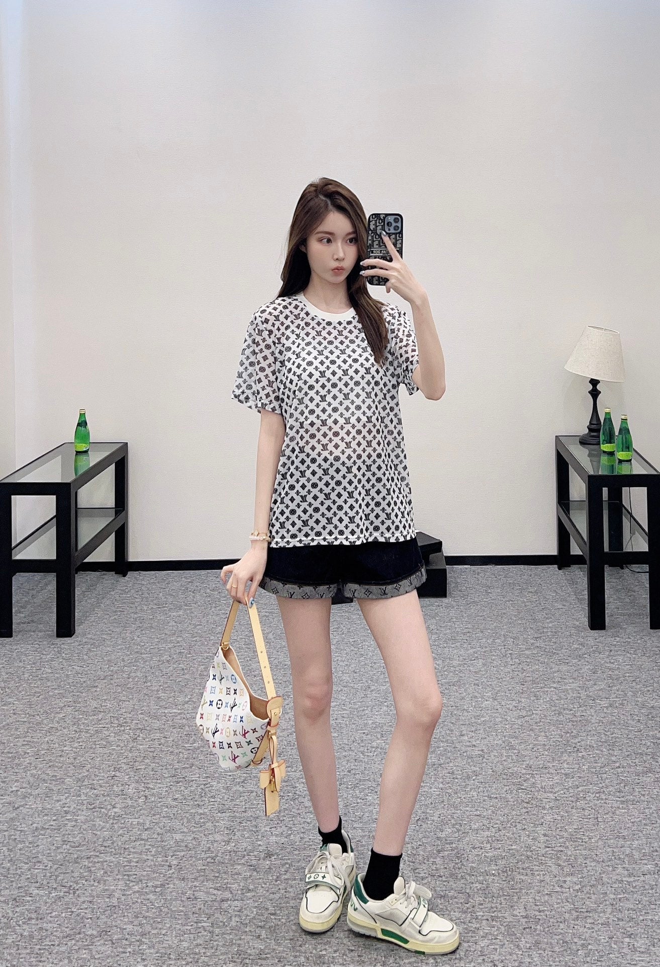 L 2025 new product Transparent short sleeves