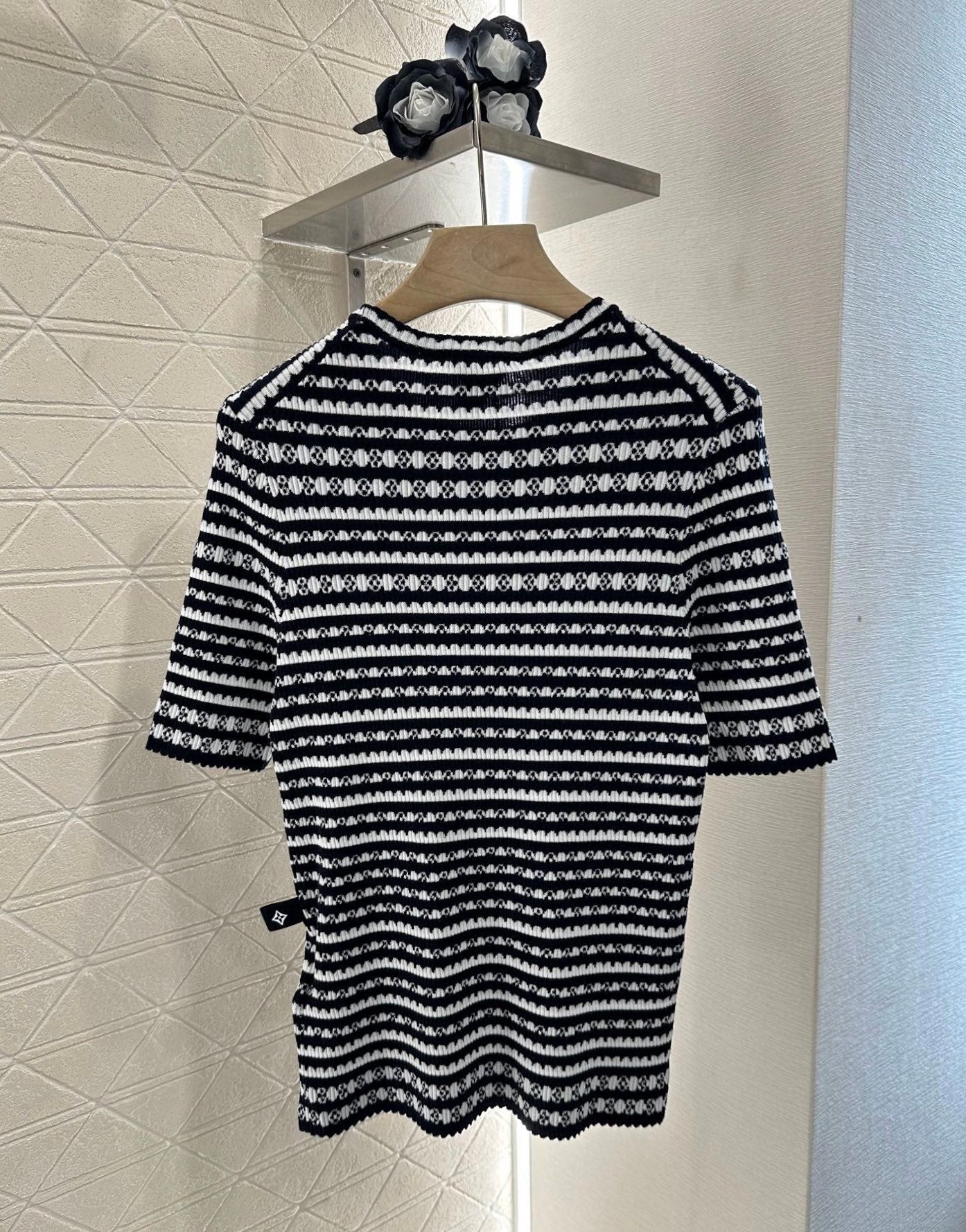 L 2025 new products Knitted short sleeves