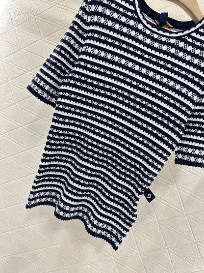L 2025 new products Knitted short sleeves