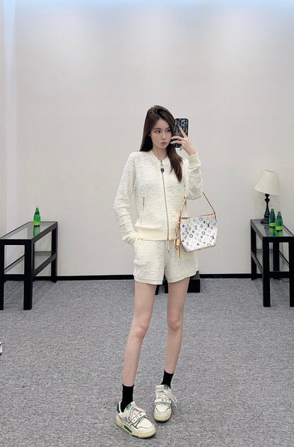 L 2025 new products Jacket, coat and shorts set