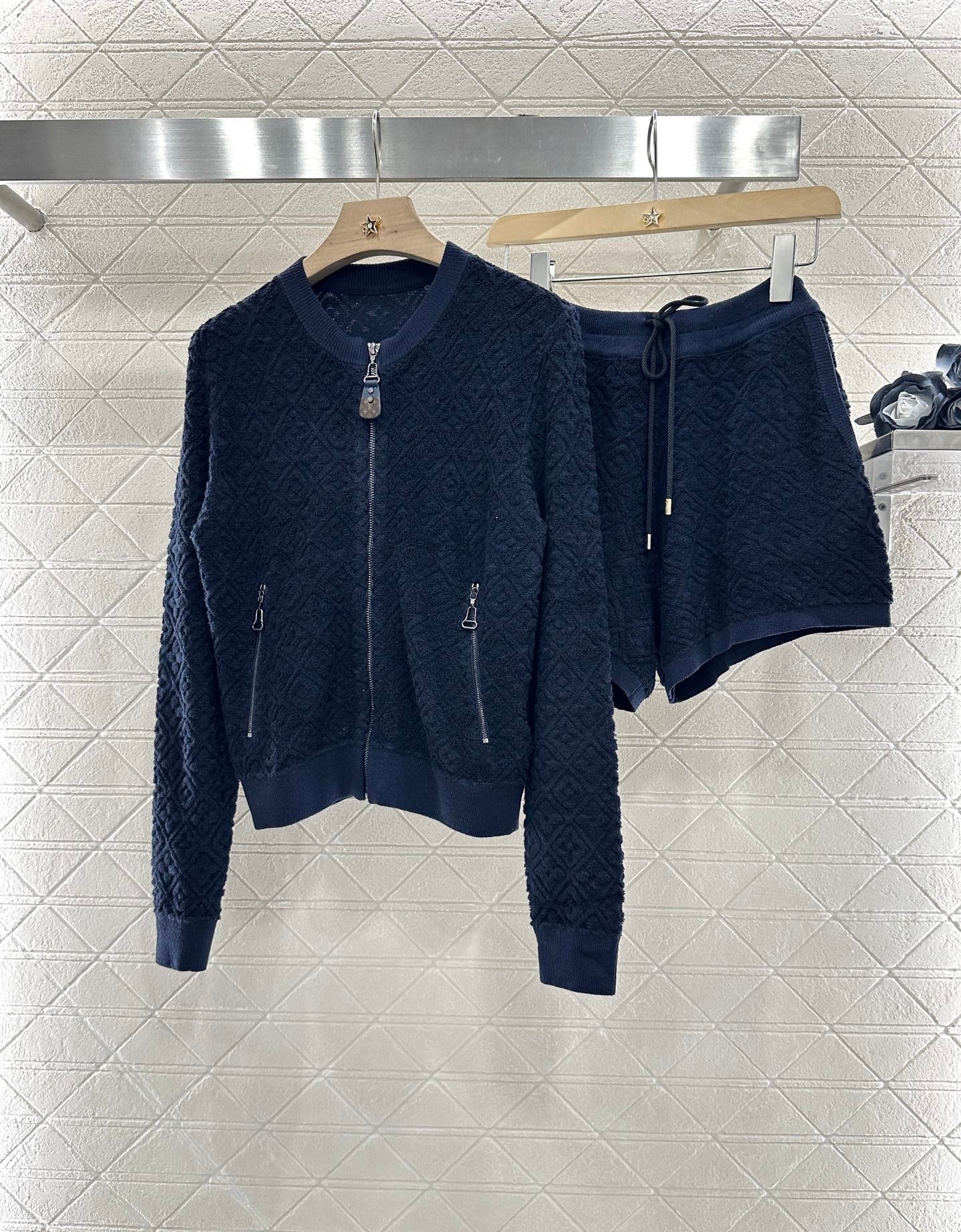 L 2025 neue Produkte Jacke, Mantel und Shorts Set 