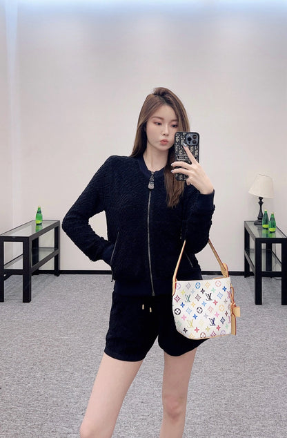 L 2025 neue Produkte Jacke, Mantel und Shorts Set 