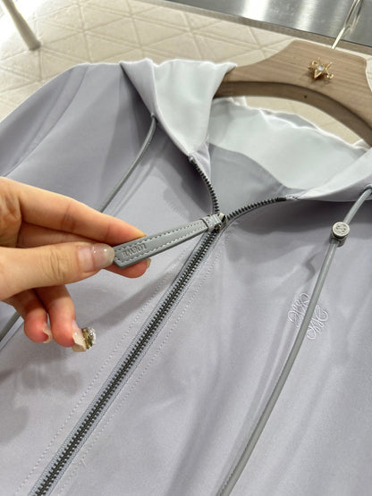 Lo 2025 new products Jacket and shorts set