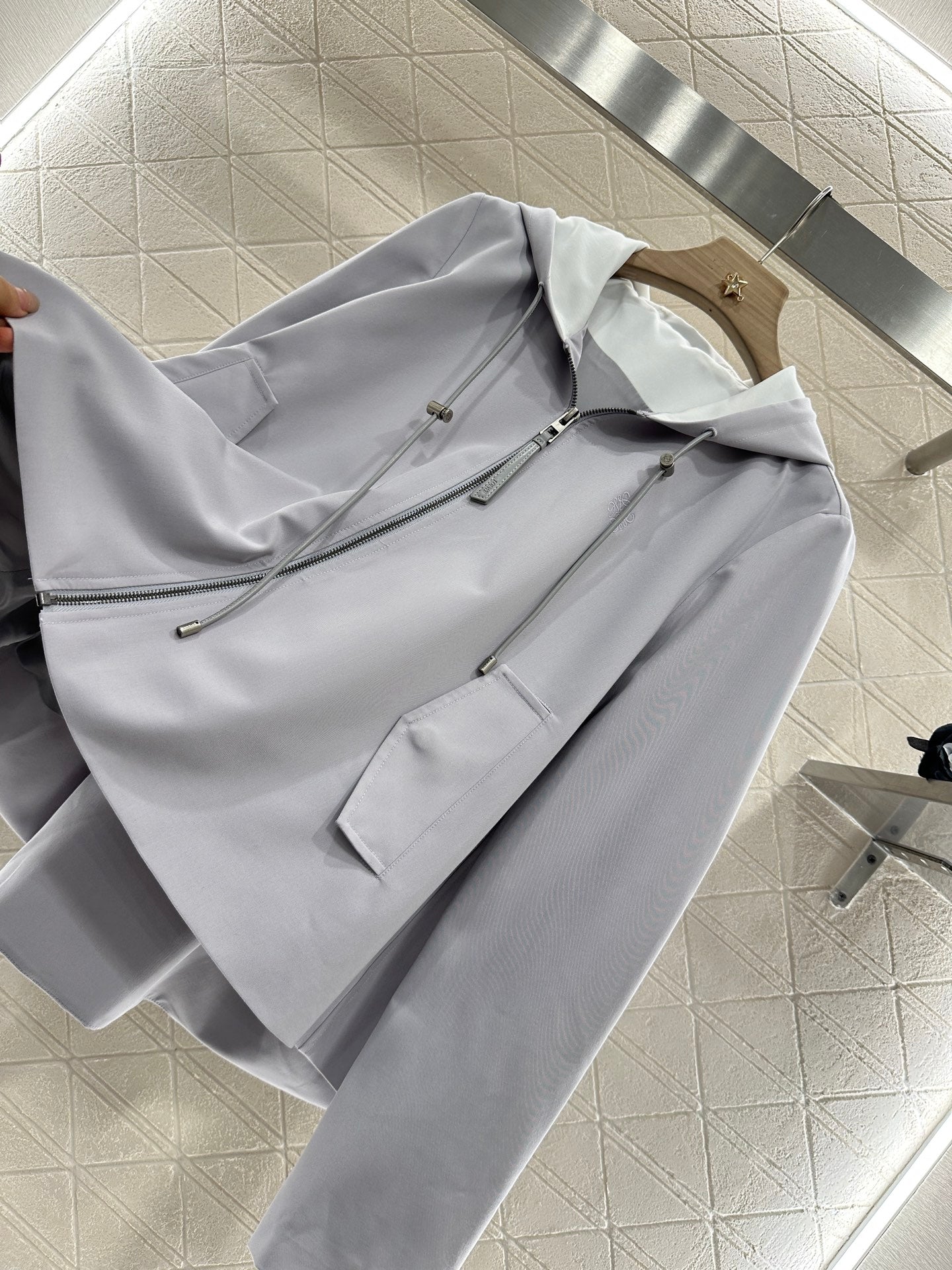 Lo 2025 new products Jacket and shorts set