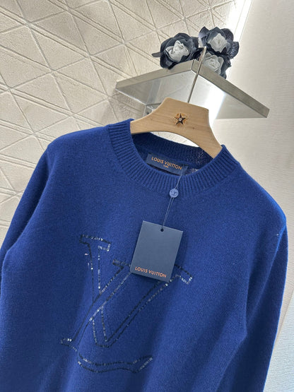 L 2025 new product Sequin sweater