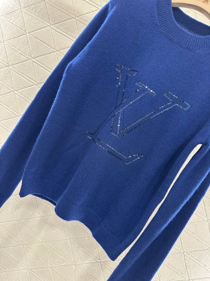 L 2025 new product Sequin sweater