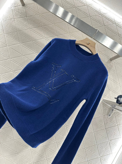 L 2025 new product Sequin sweater