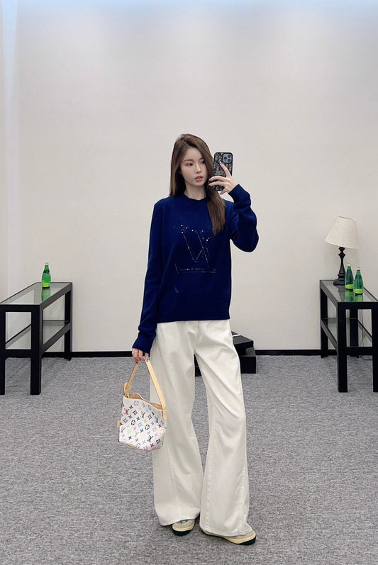 L 2025 new product Sequin sweater