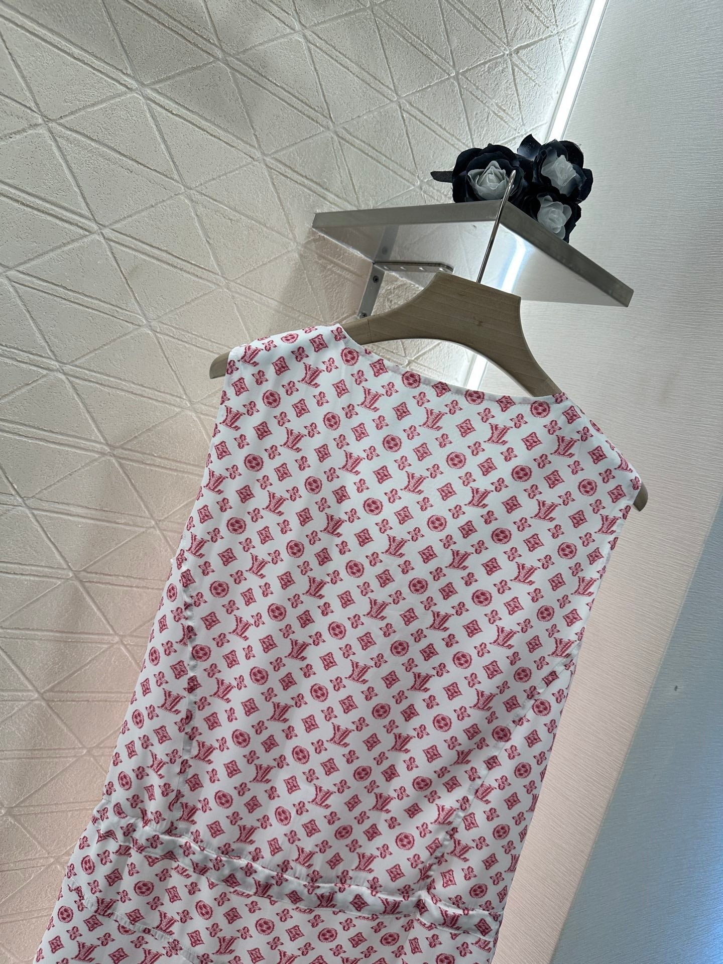 L 2025 new product Drawstring vest dress