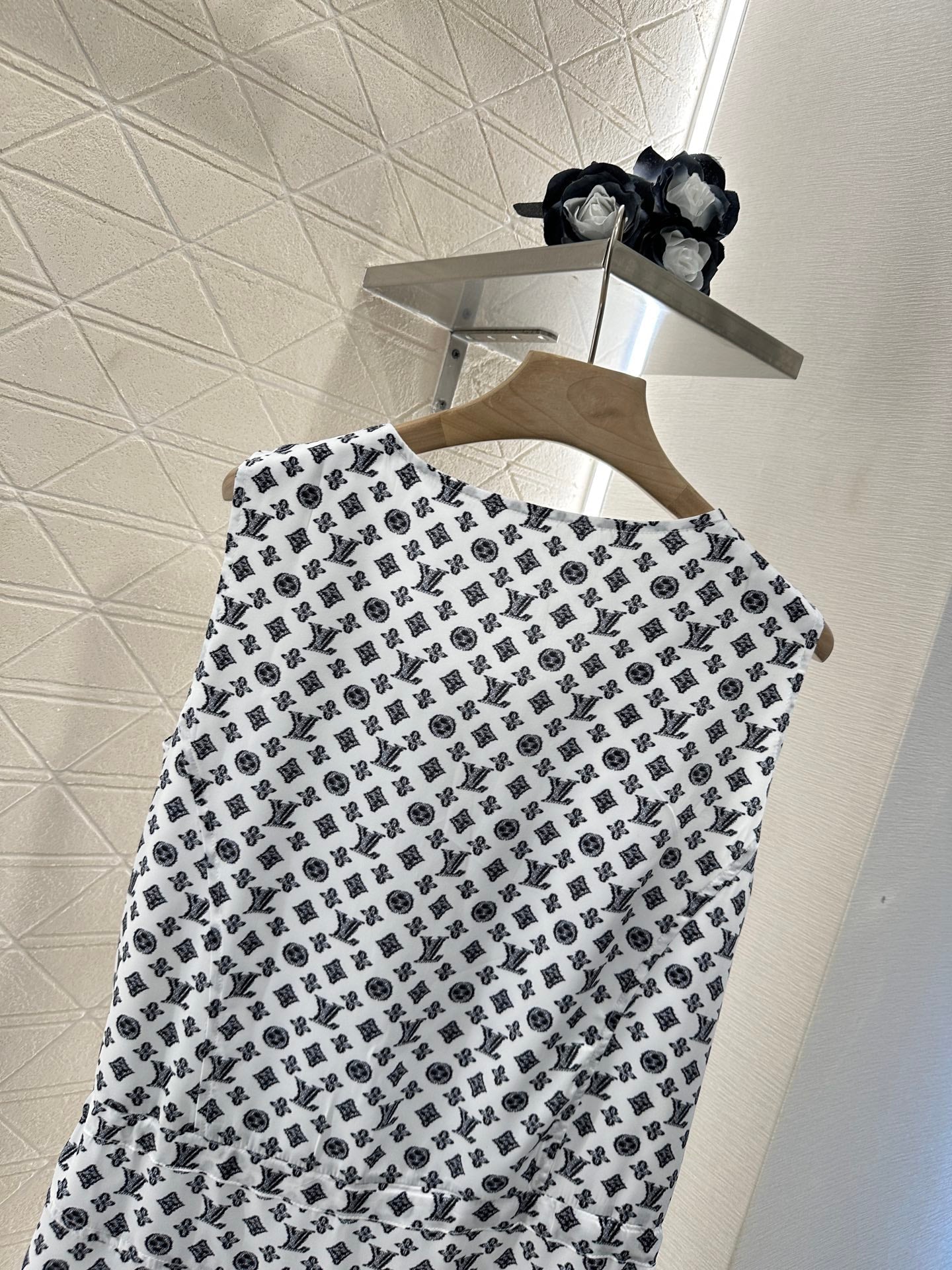 L 2025 new product Drawstring vest dress