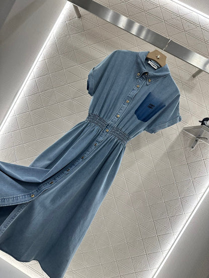 M 2025 new products Denim dress