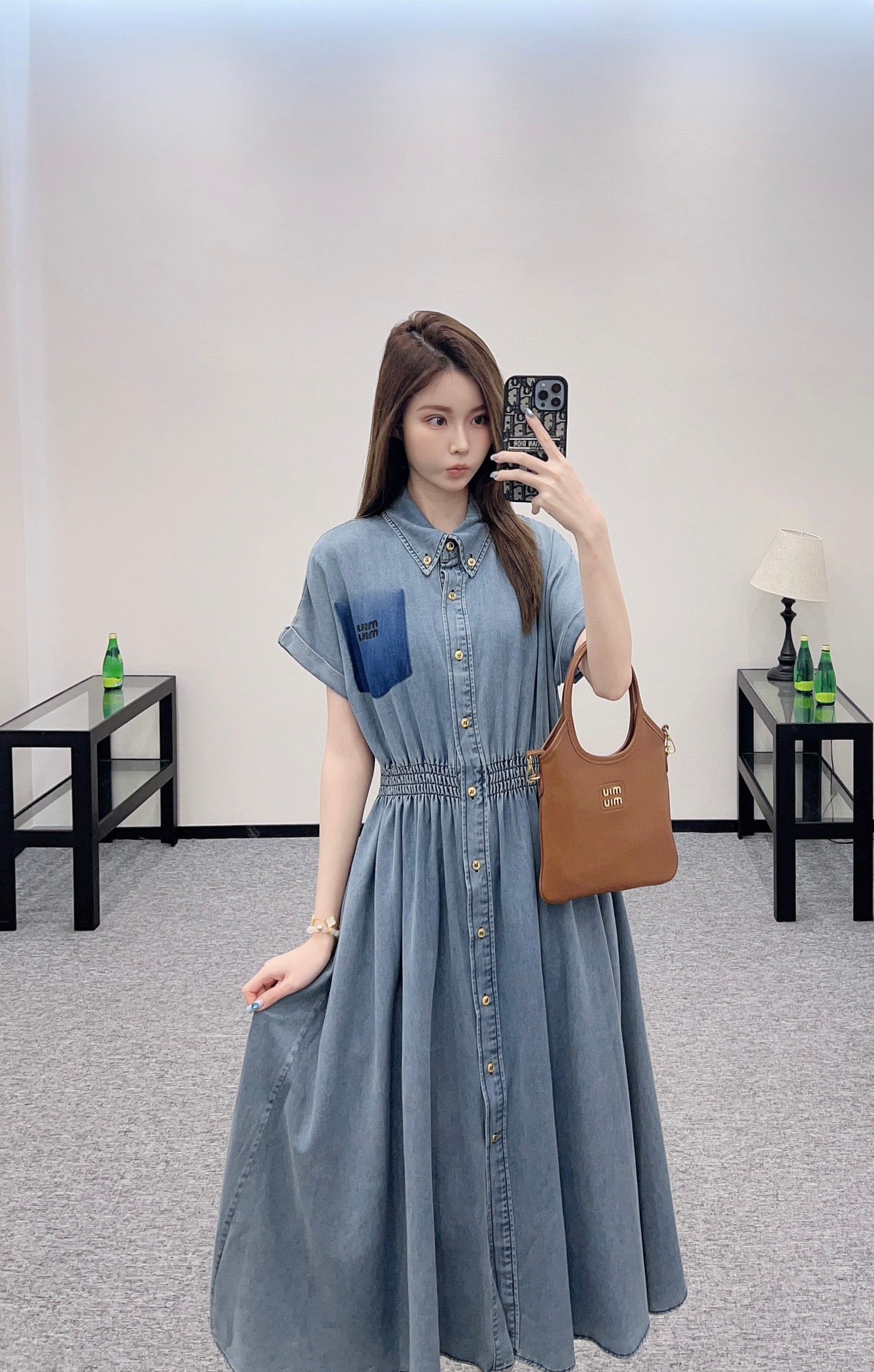 M 2025 new products Denim dress