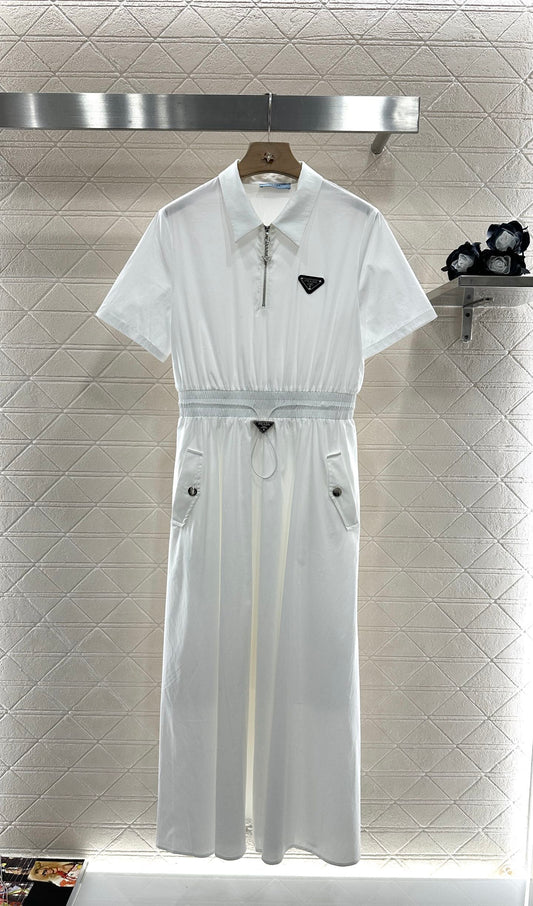 P 2025 new products Short-sleeved dress