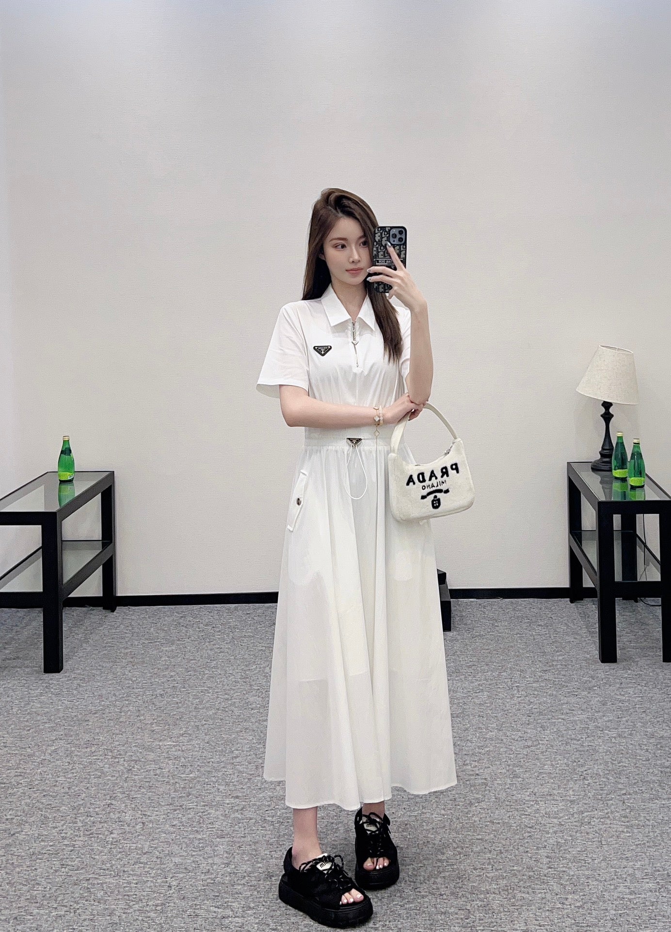 P 2025 new products Short-sleeved dress