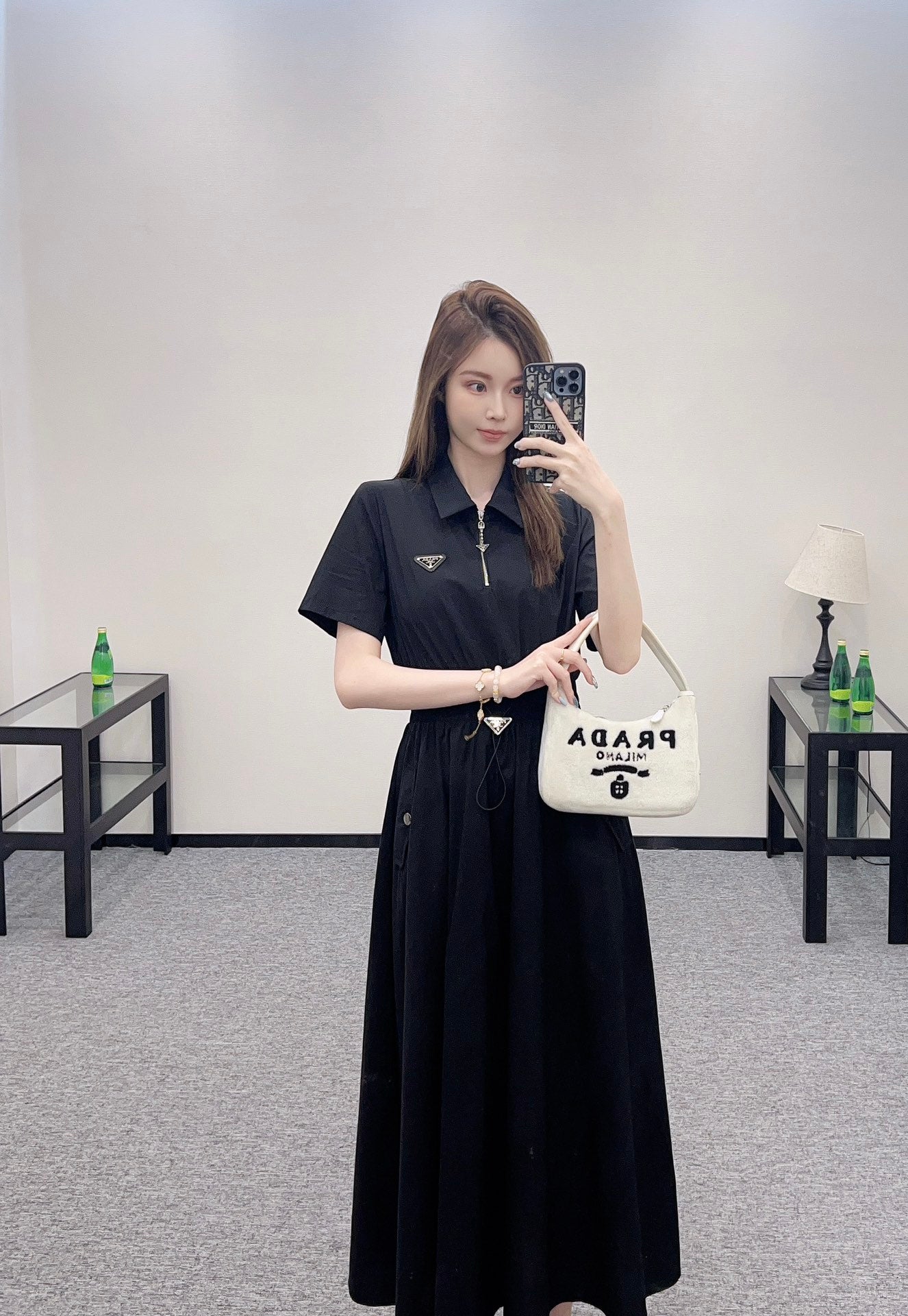 P 2025 new products Short-sleeved dress