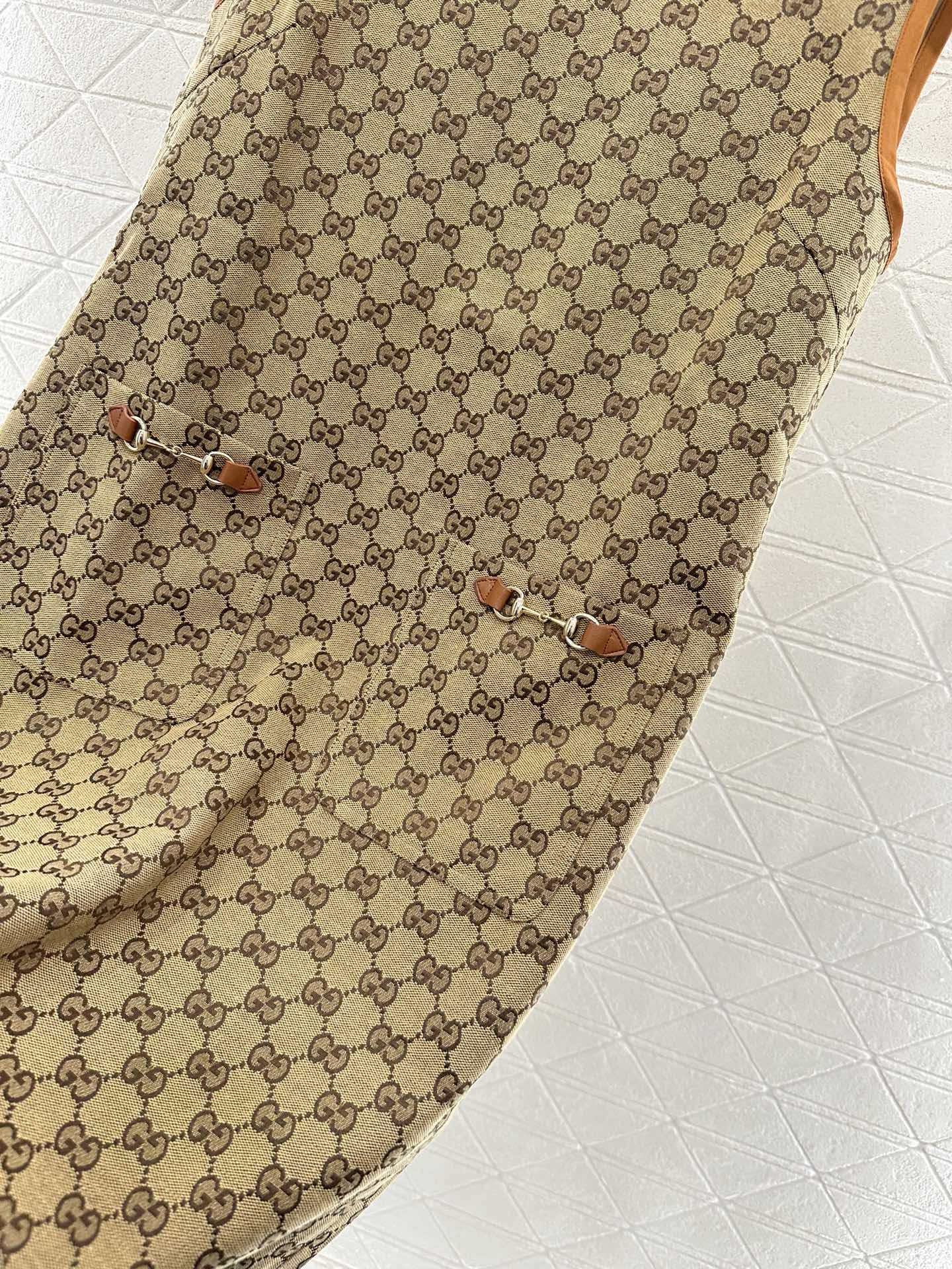 G 2025 new product Jacquard vest dress