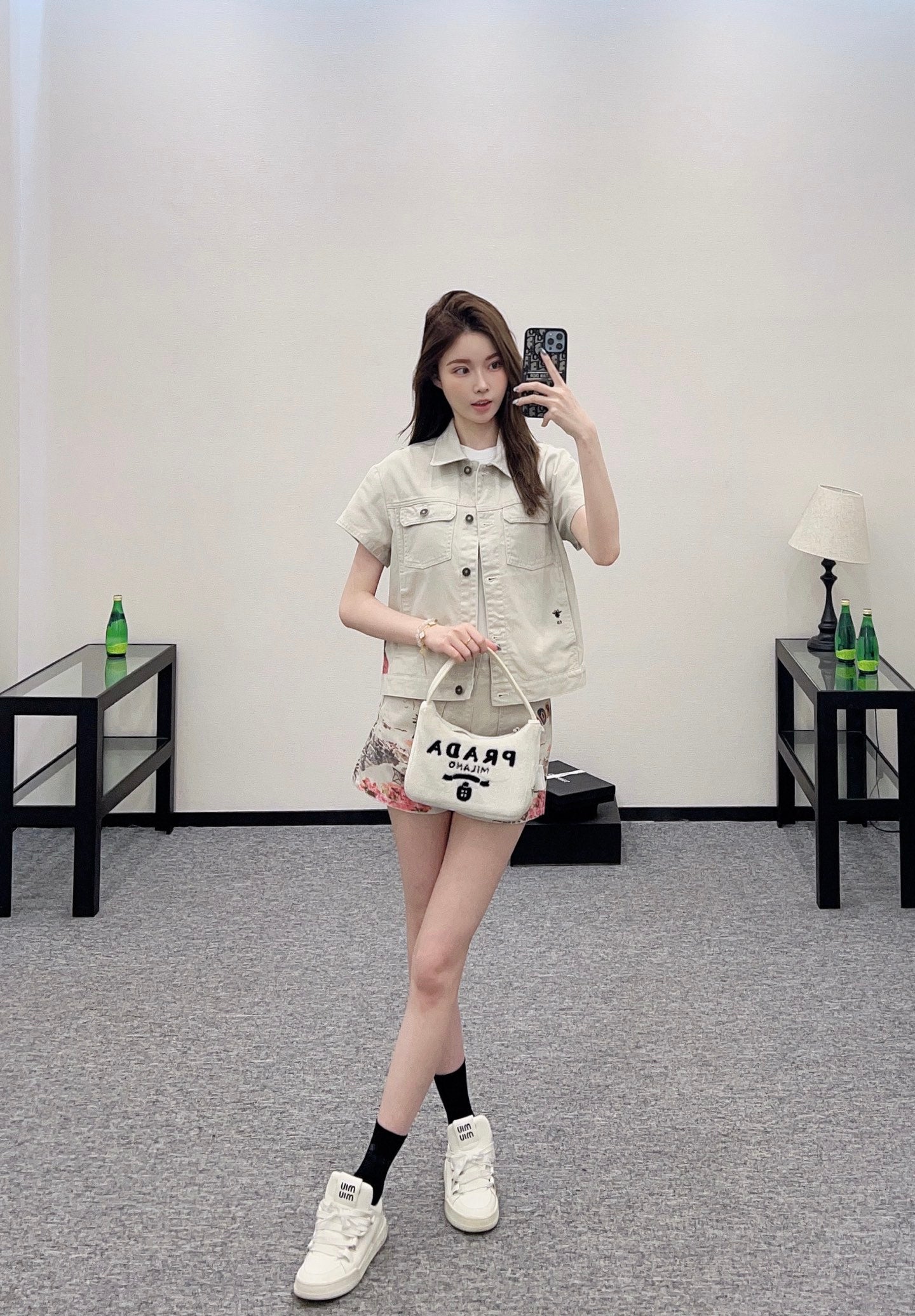 D 2025 new products Jacket and shorts set