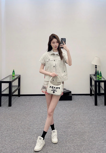 D 2025 new products Jacket and shorts set