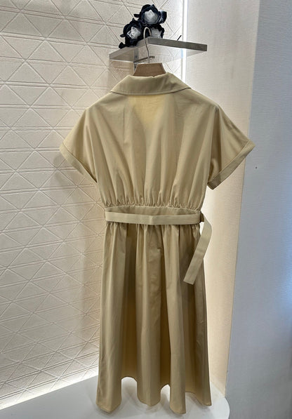 D 2025 new product Lapel dress