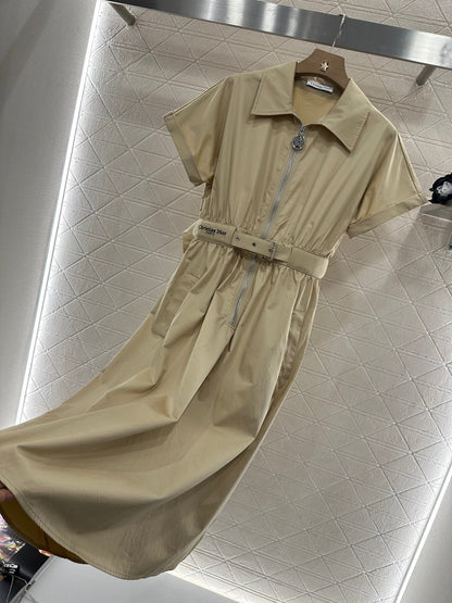 D 2025 new product Lapel dress