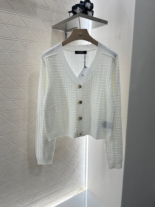 Ba 2025 new products Knitted cardigan