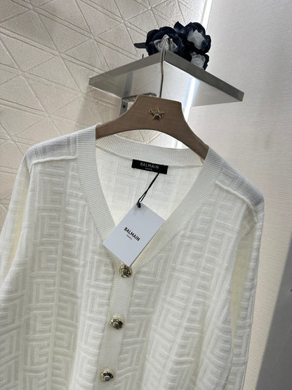 Ba 2025 new products Knitted cardigan